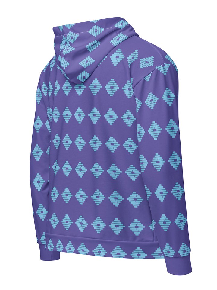 Powered by the People Zip Hoodie (Purple/Blue) product image (2)