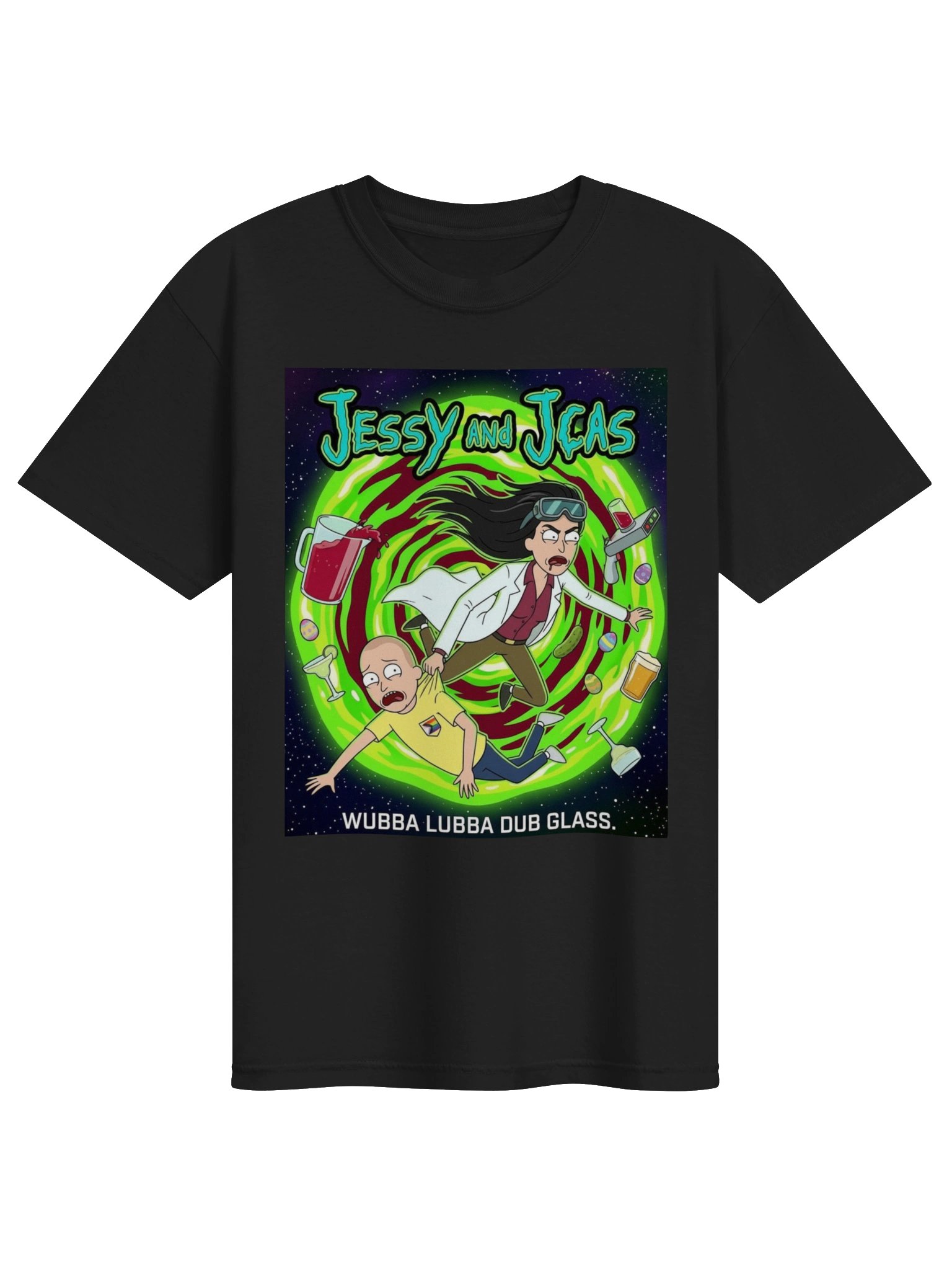 Wubba Lubba Dub Glass: OAGOT Multiverse Heavyweight Tee product image (1)