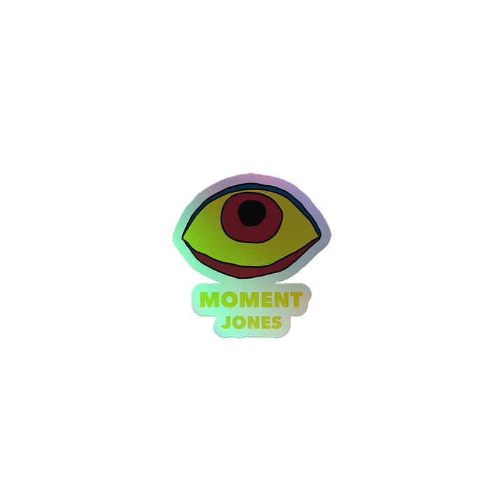 Moment Jones ™ Holo Sticker product image (1)