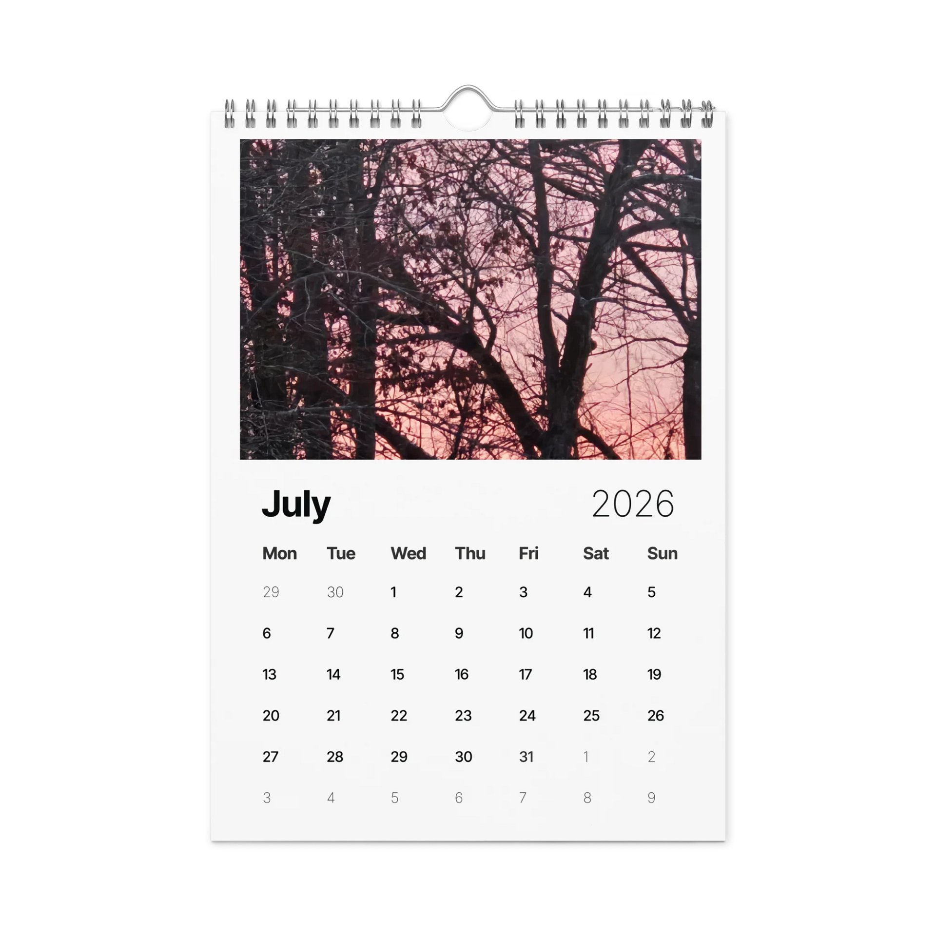 Canopy of Time: 2026 Wall Calendar product image (7)