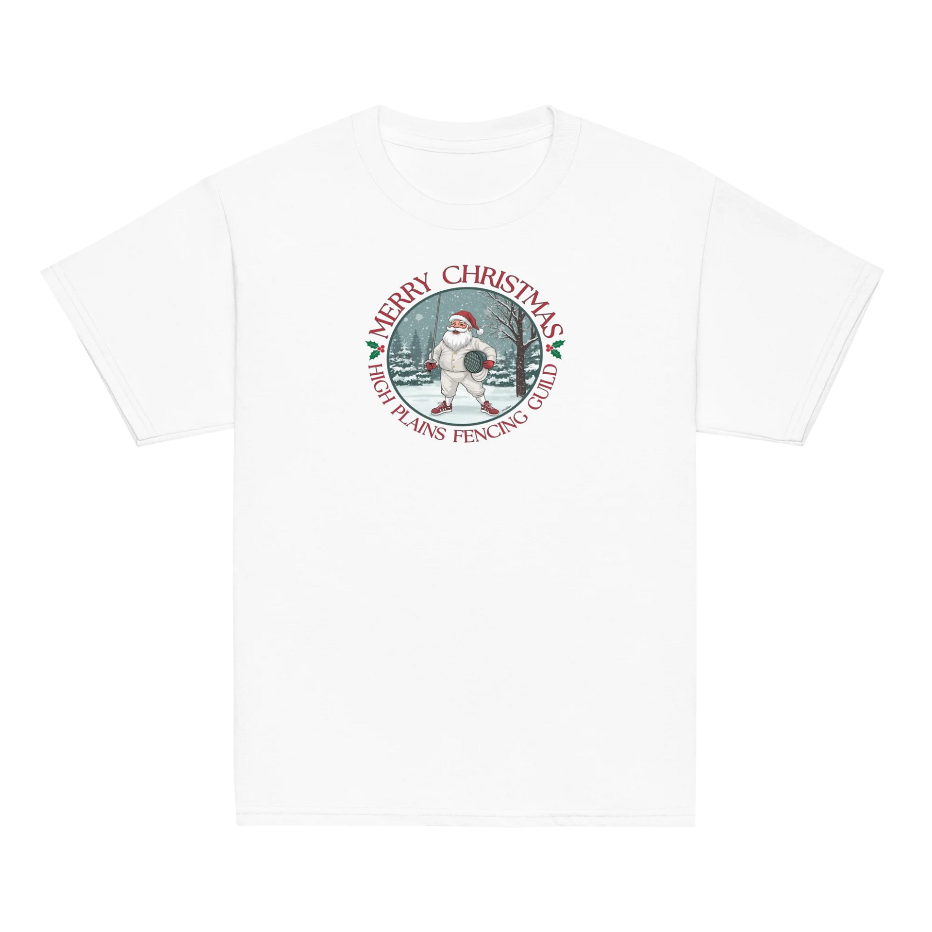 Santa Fencer Youth Tee product image (31)
