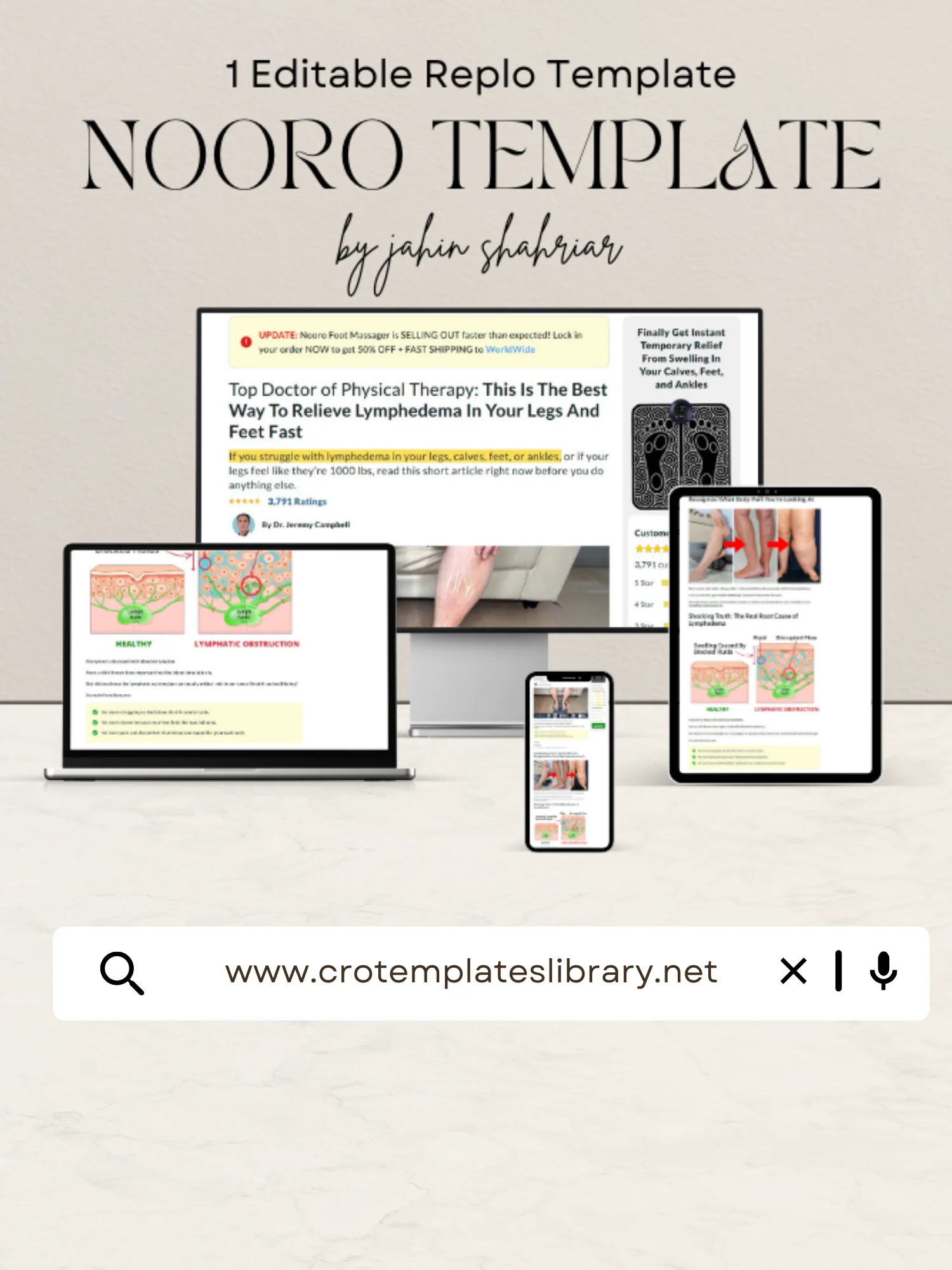 Nooro Replo Advertorial Template product image (1)