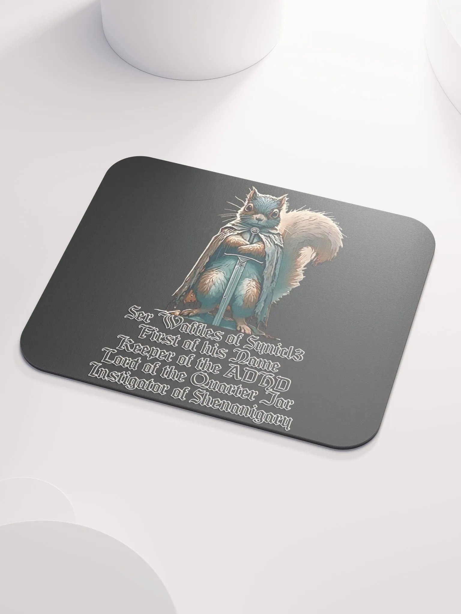 Ser Waffles Mouse Pad product image (3)