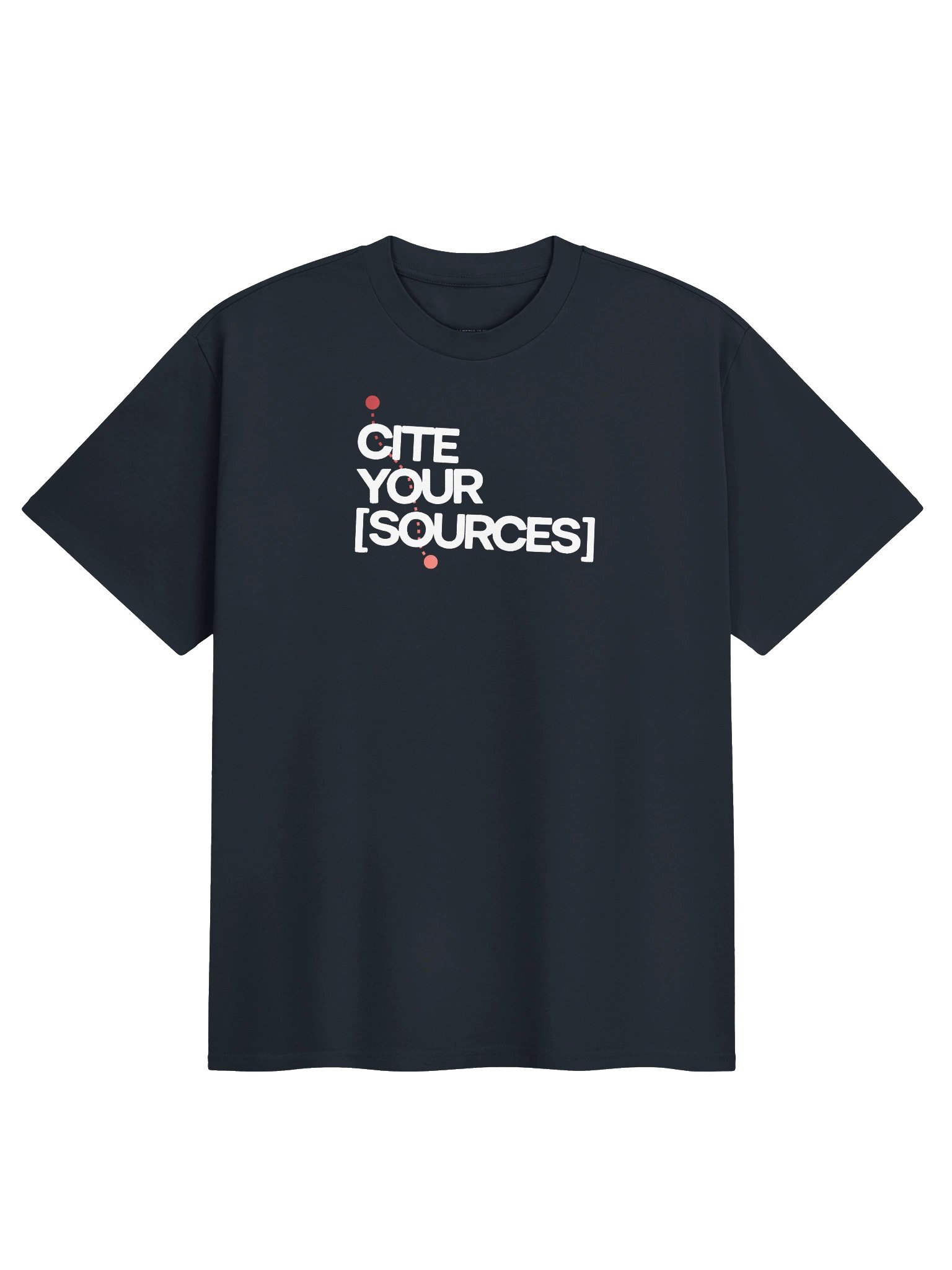 The Cite Your Sources Tee (In The Dark) product image (2)