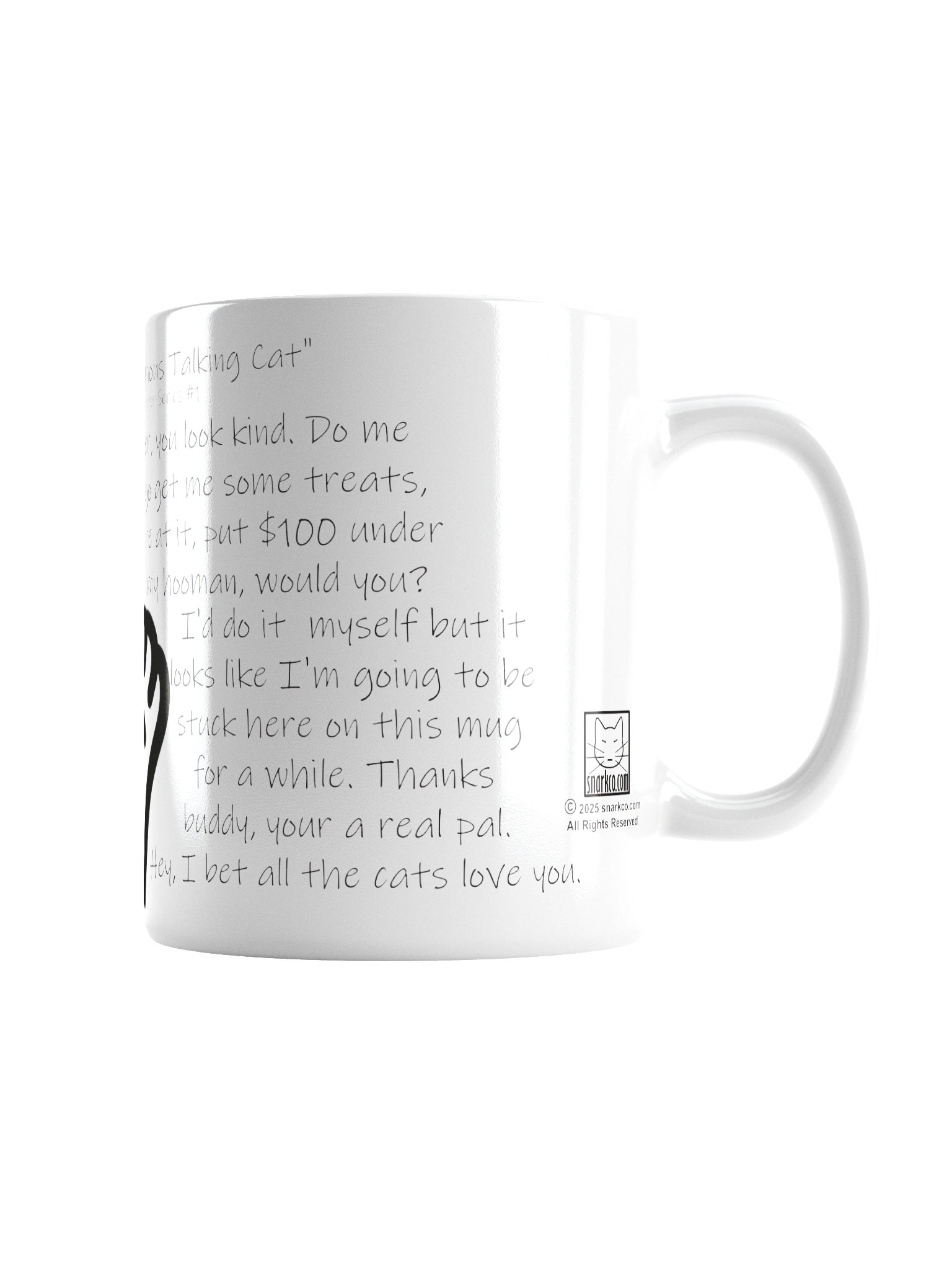 Funny Mug Series "That Famous Talking Cat" (#1 in the series) product image (2)