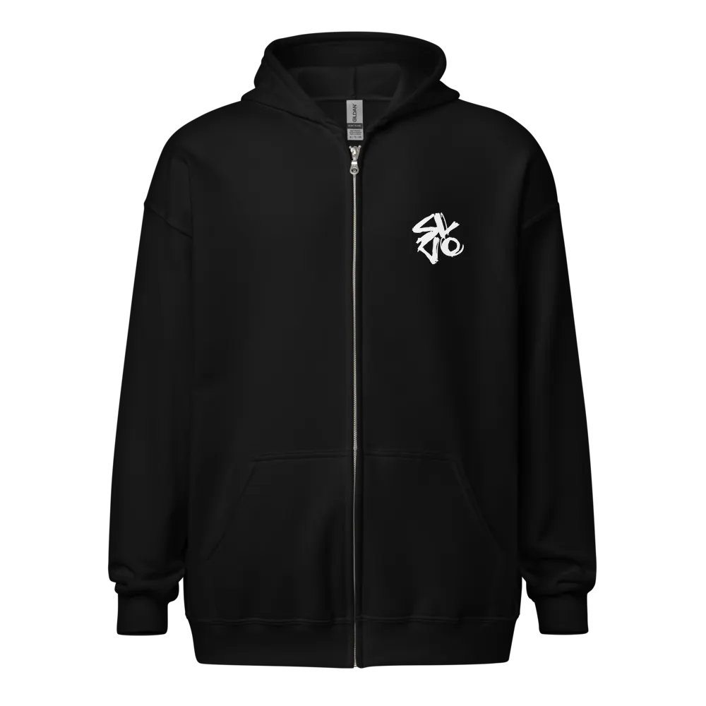 Zipper BLACK/WHITE product image (1)
