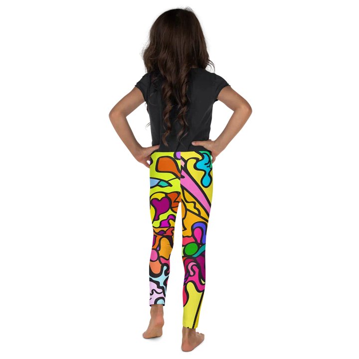 Energize in Color Kids Leggings - Wave at Sunset product image (2)