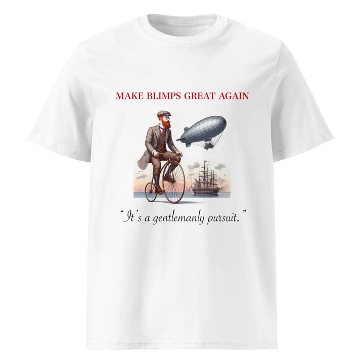 MAKE BLIMPS GREAT AGAIN - Organic Cotton Short Sleeve T-Shirt product image (1)