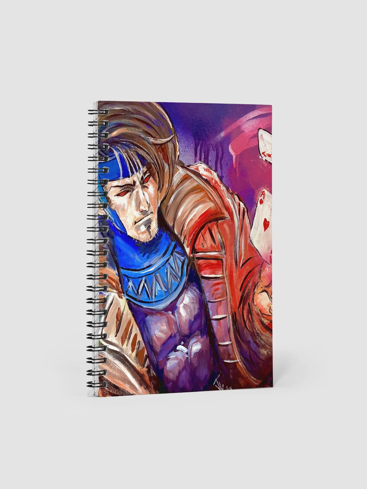 The Ragin' Cajun Gambler Spiral Notebook product image (1)