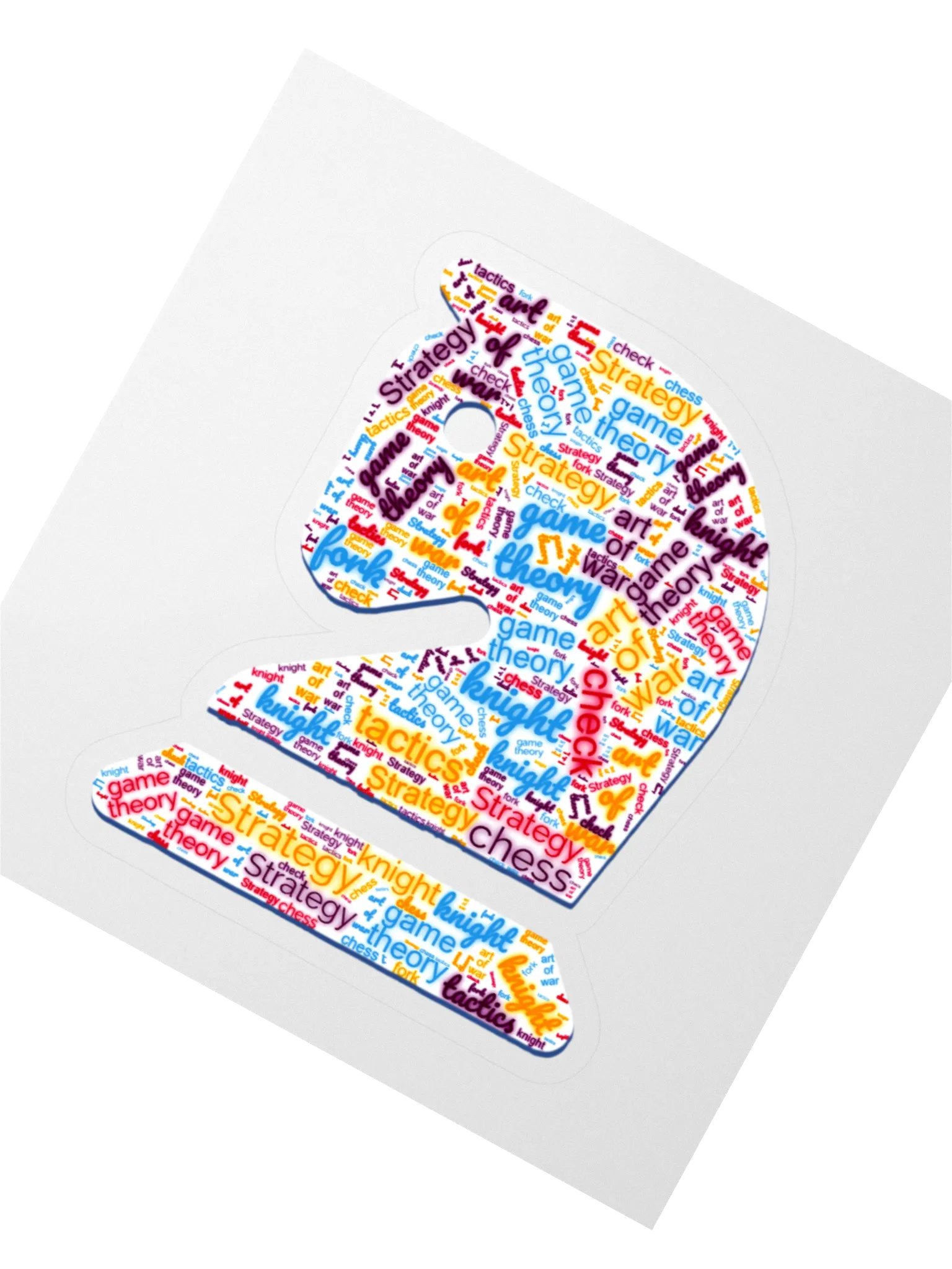 Knight's Strategy Word Cloud Stickers product image (3)