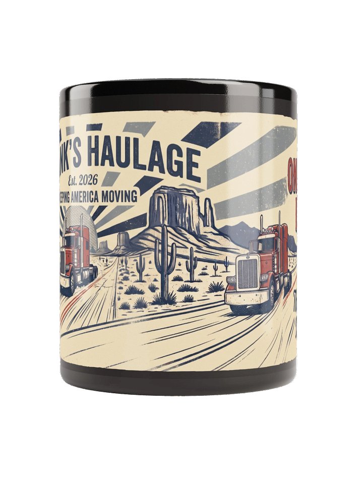 Hank’s Haulage Retro Trucking Mug product image (3)