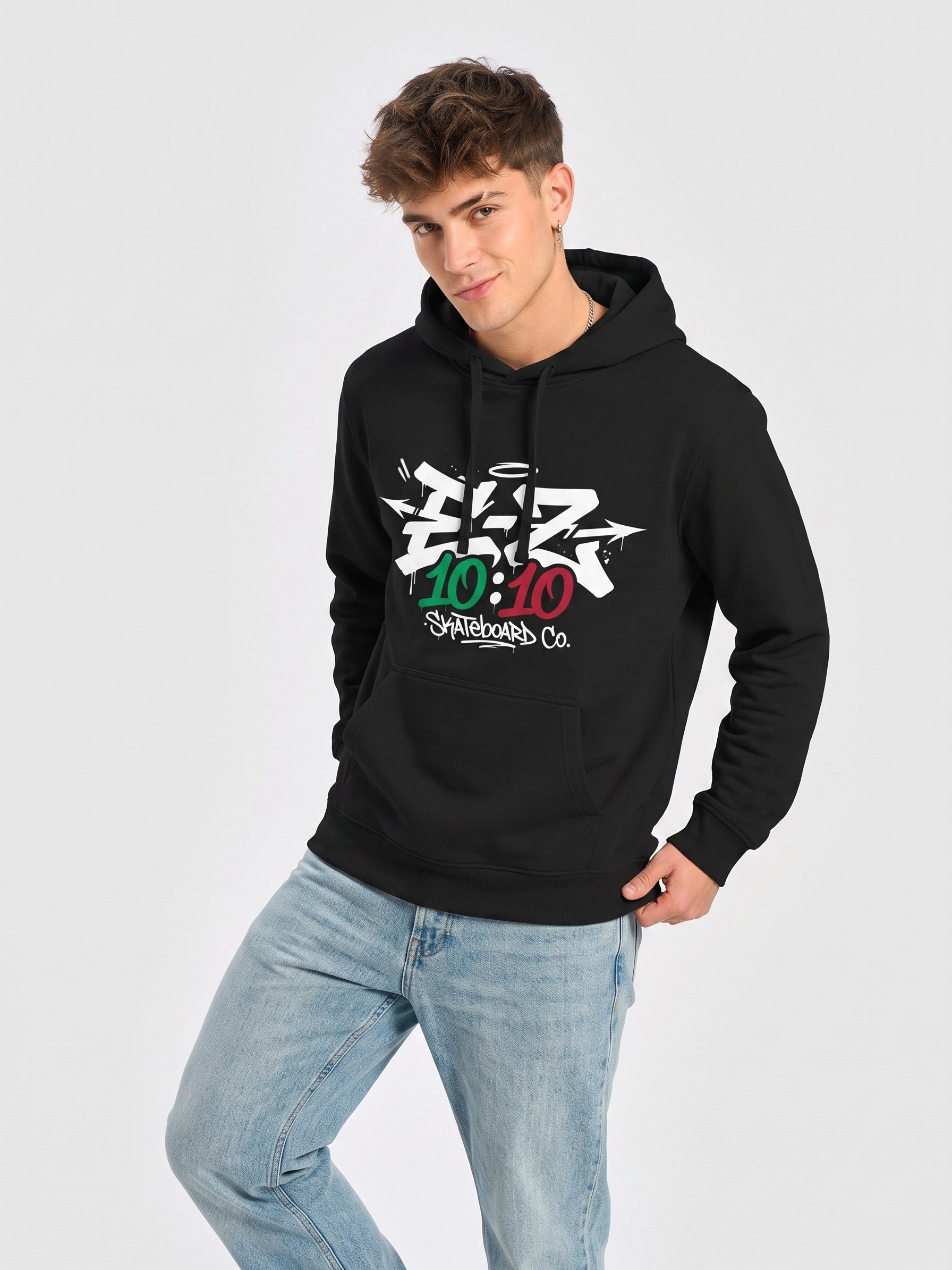 E-Z 10:10 Graffiti Logo Hoodie product image (2)