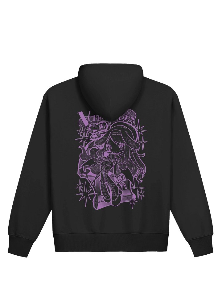 Zip up cozy Hoodie (Purple) product image (2)