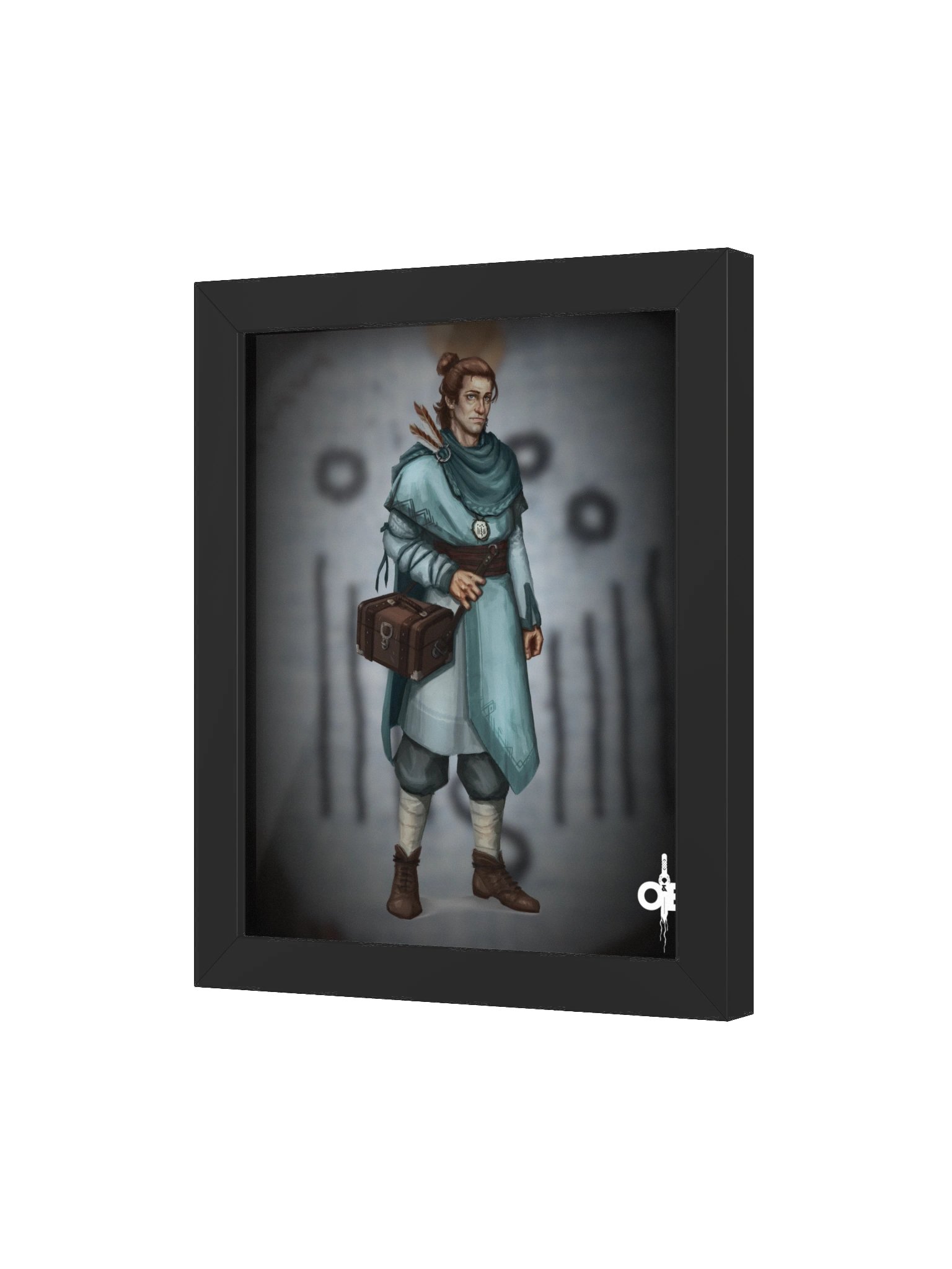 Solus the Healer Framed 8x10" Print product image (3)