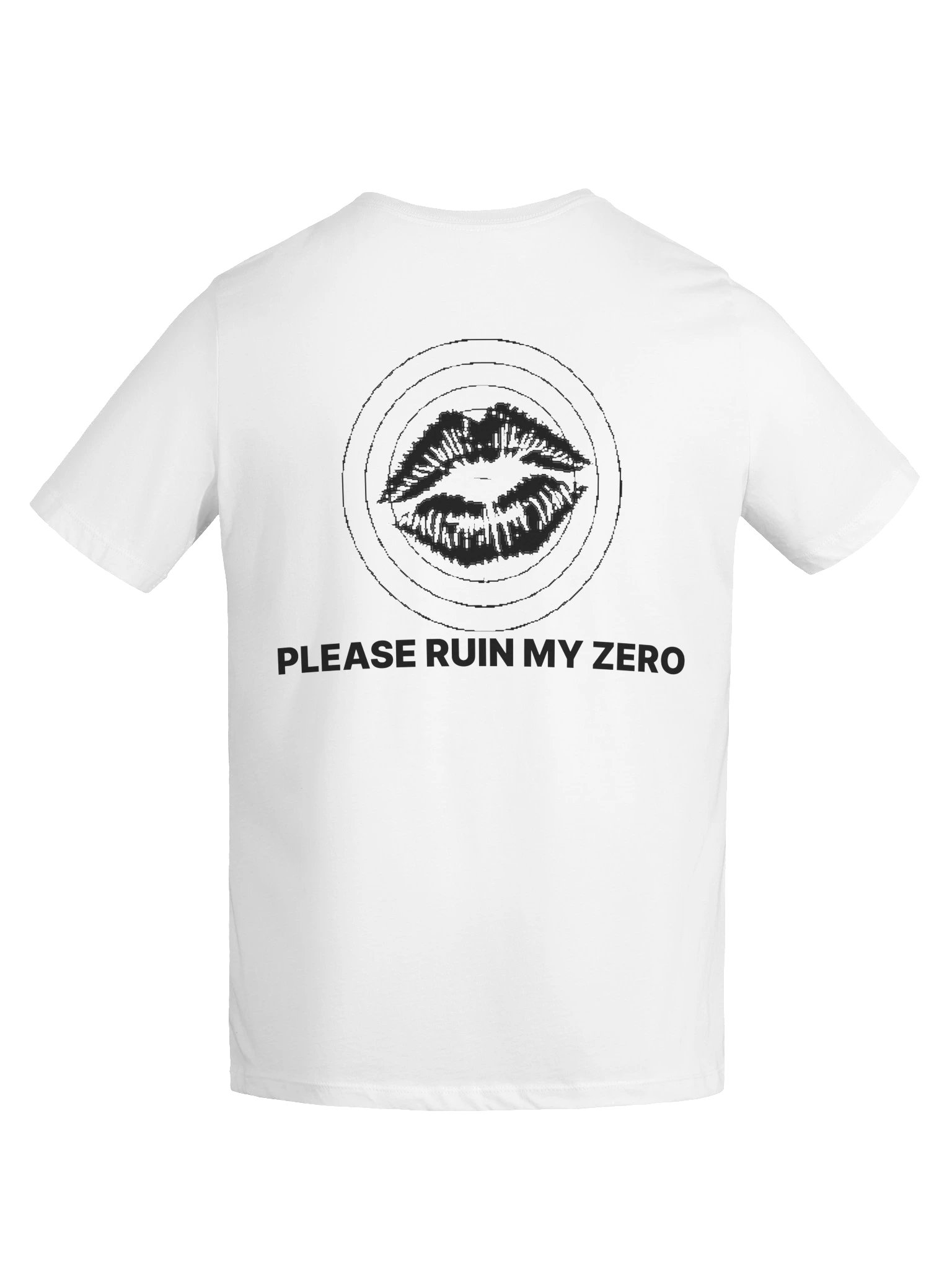 No ShopCo Women's White Tee - Please Ruin My Zero product image (9)