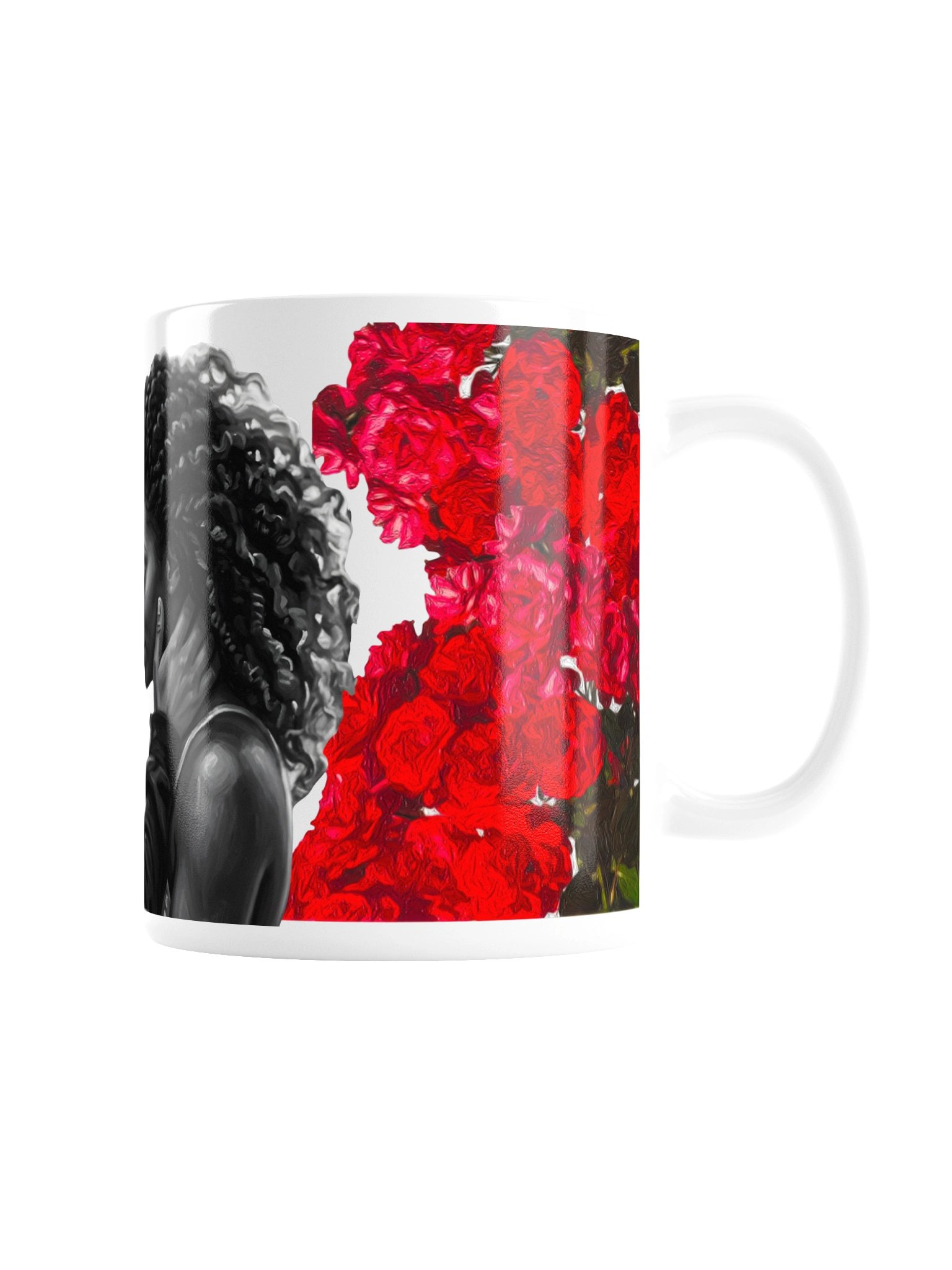 Red Floral Intimacy Mug product image (2)