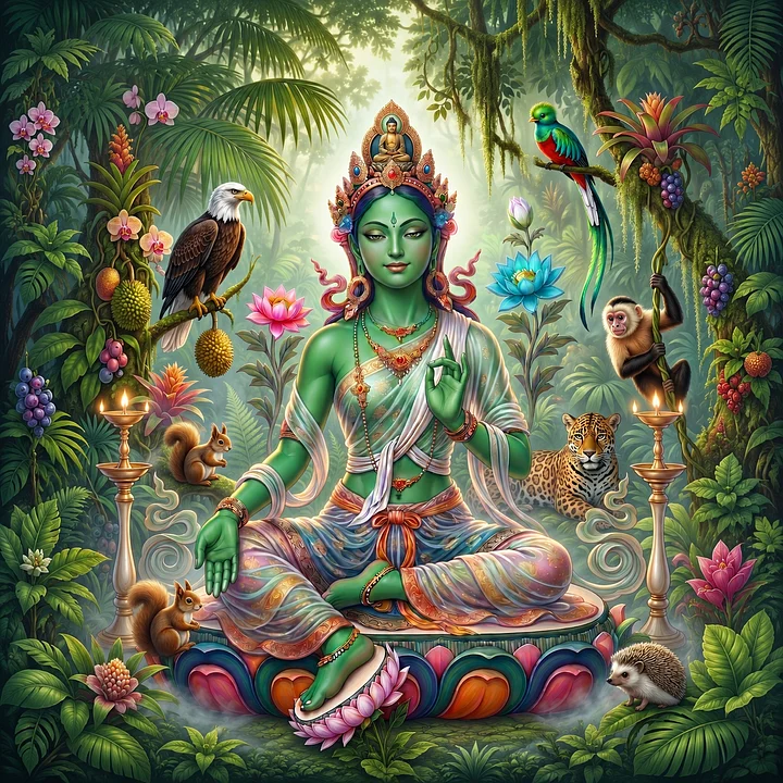 Forest Green Tara - Digital Download product image (1)