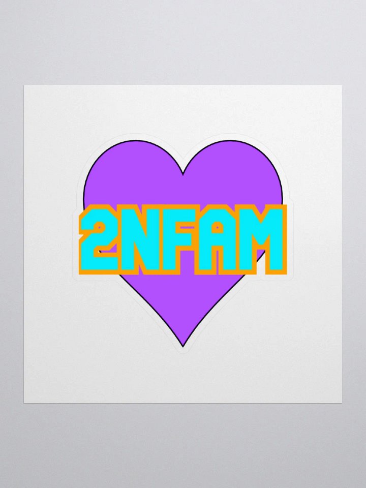 2NFAM Heart Sticker product image (1)