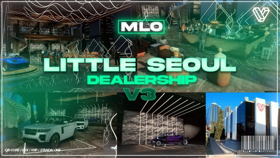 Super Luxury Dealership (MLO) - Little Seoul V3 (FiveM) product image (4)