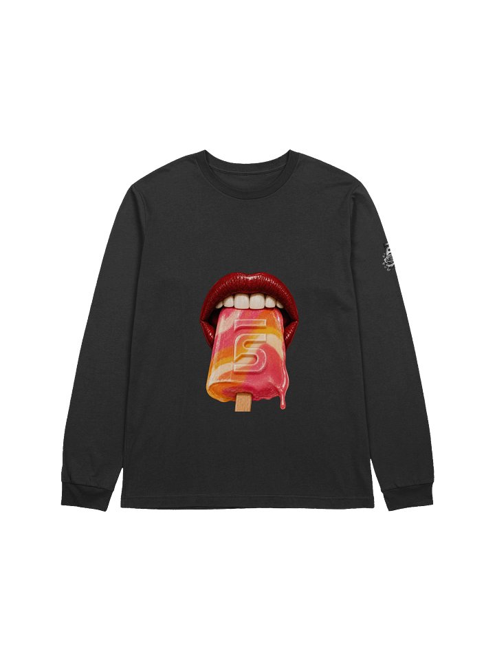 Pop Bite Lips Long Sleeve Tee product image (1)
