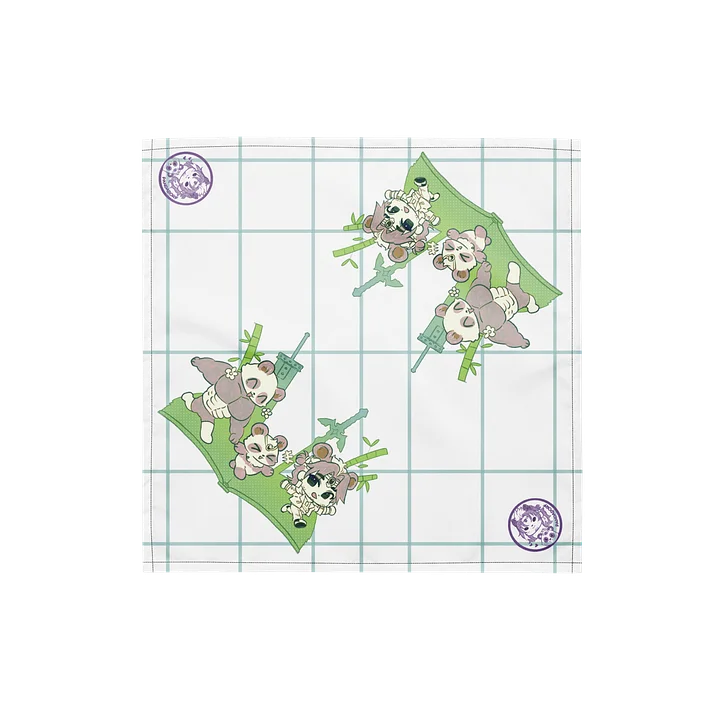 Panda Pals Bandana product image (1)