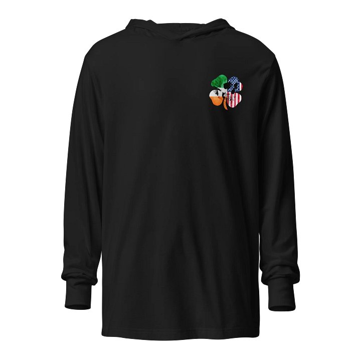 BLOODY IRISH AMERICAN - Hooded Long Sleeve Tee product image (2)