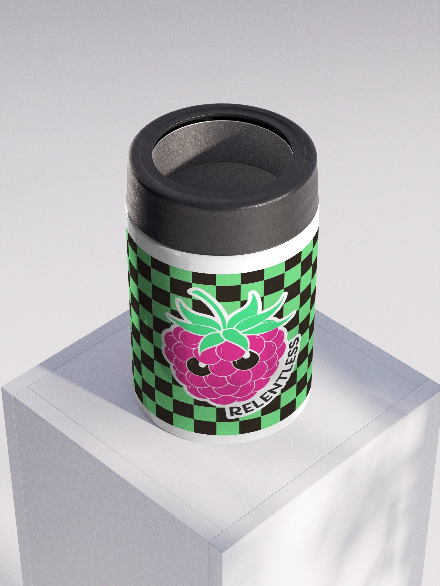 Raspberry Jam Stainless Steel Koozie (Pride Edition) product image (4)