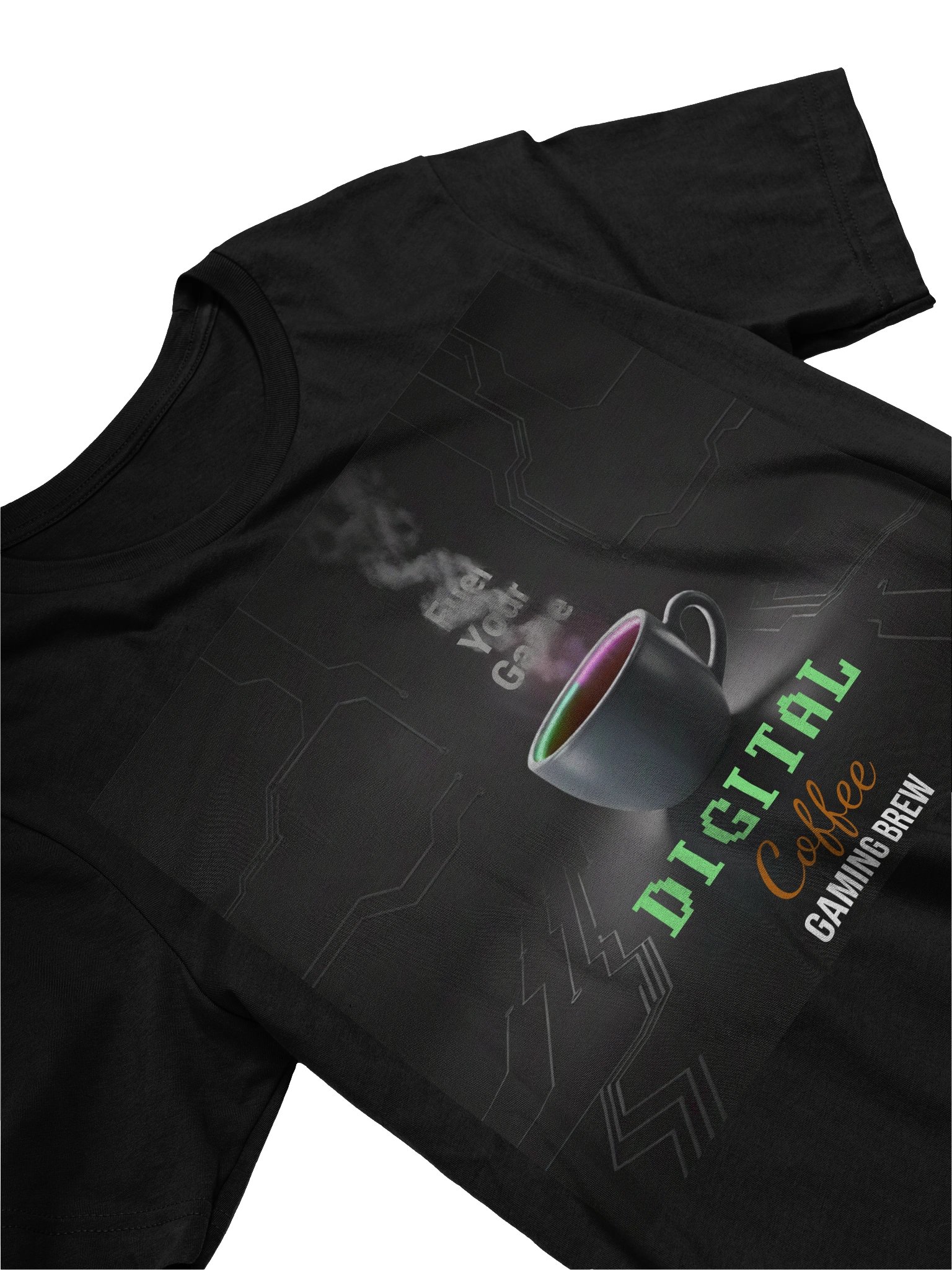 Digital Coffee Gaming Brew T-Shirt product image (3)