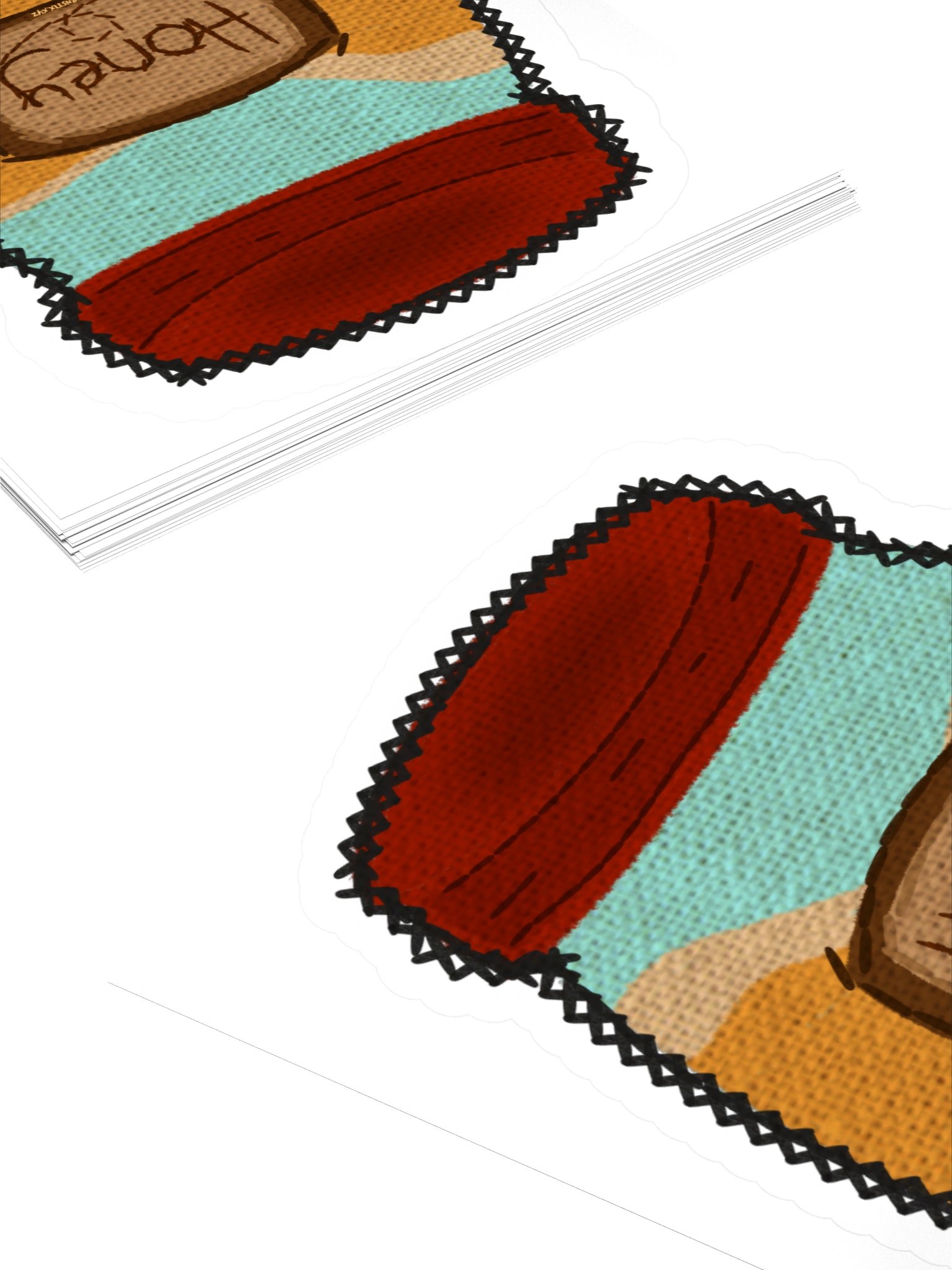 Honey Jar Patch Sticker product image (11)