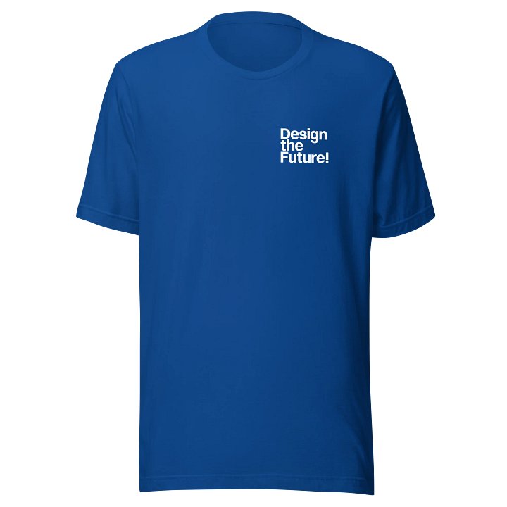 Design the Future: Technouveau - Blue Tee product image (1)