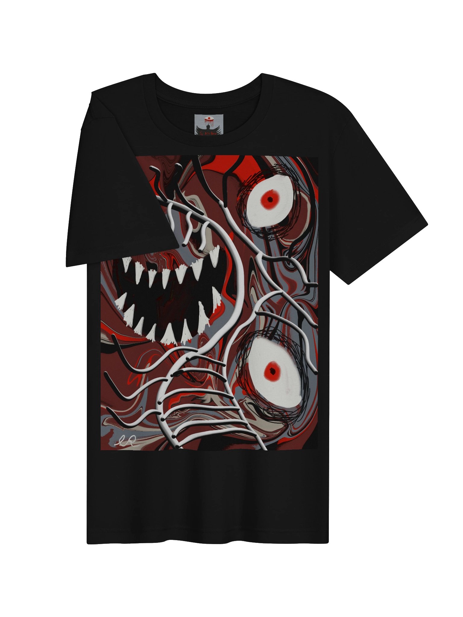 Red-Eyed Horror Monster Tee product image (3)