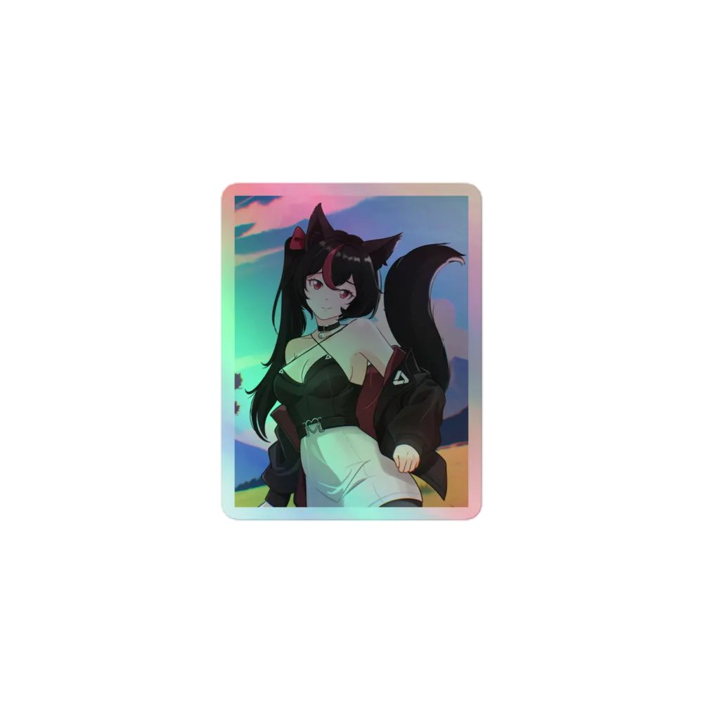 Kitsune Holographic Sticker Sheet product image (1)