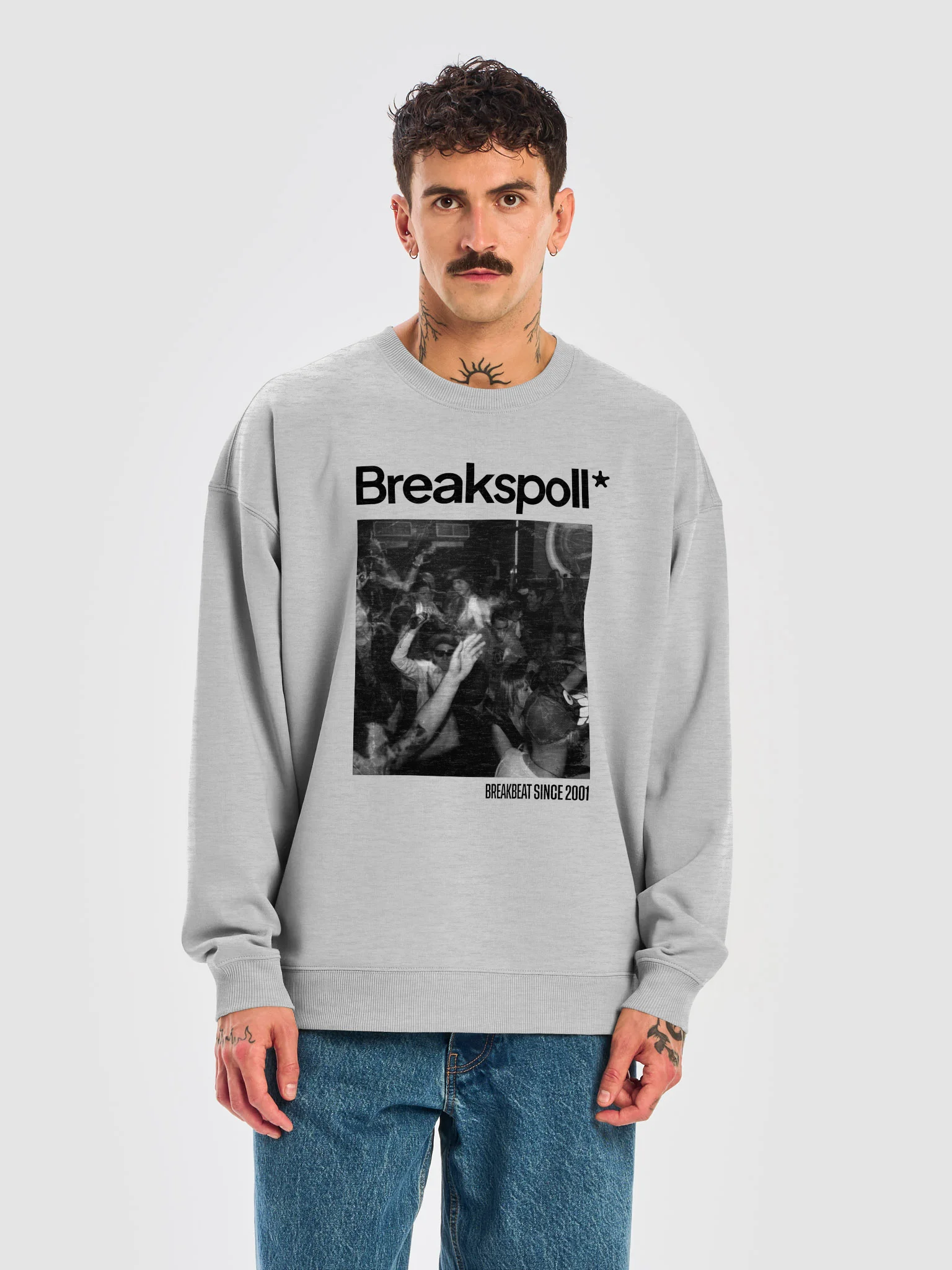 Breakspoll 2026 Vintage Oversize Sweatshirt product image (1)