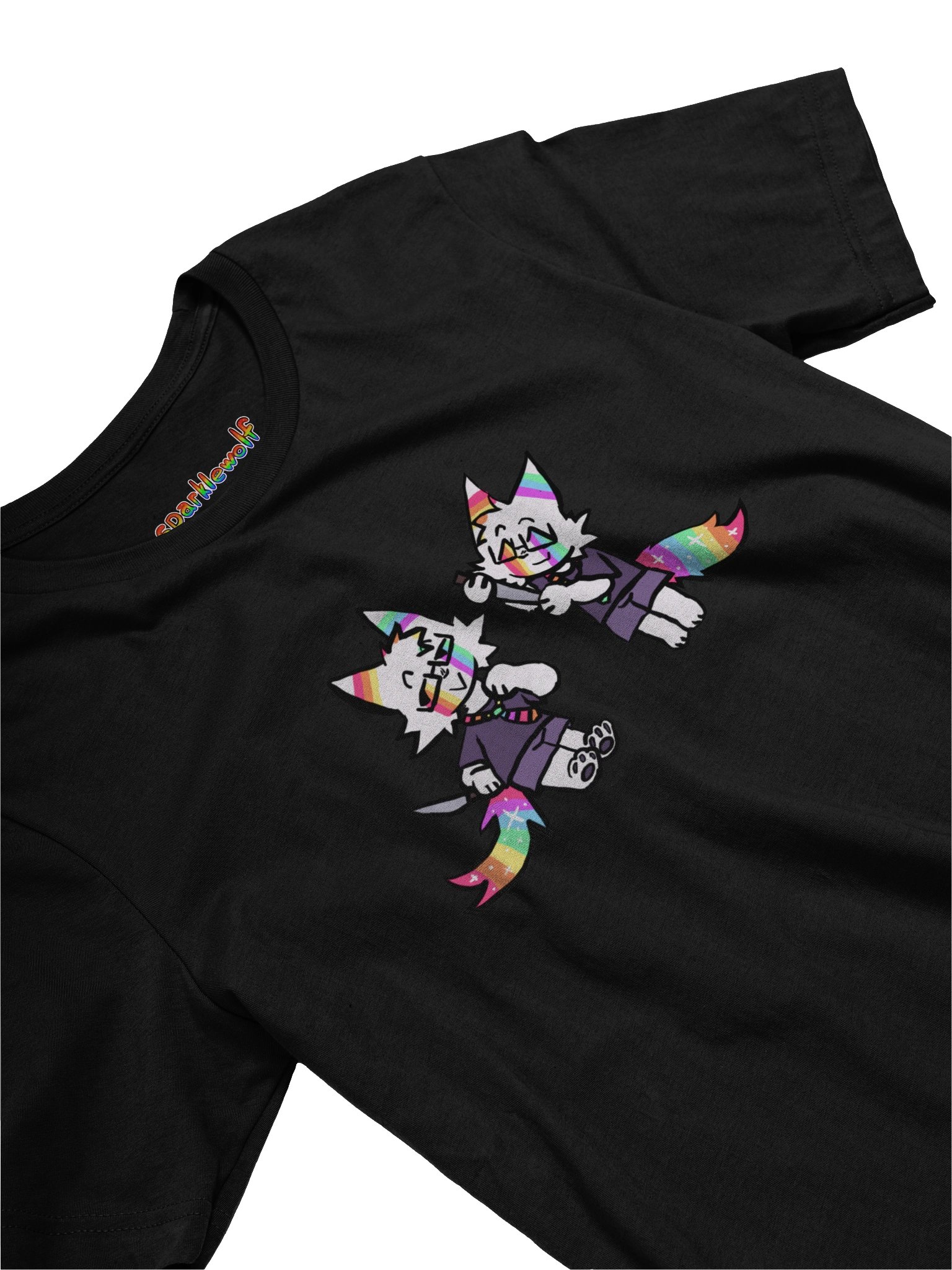 TINY MURDERER GLITTER T-SHIRT product image (18)