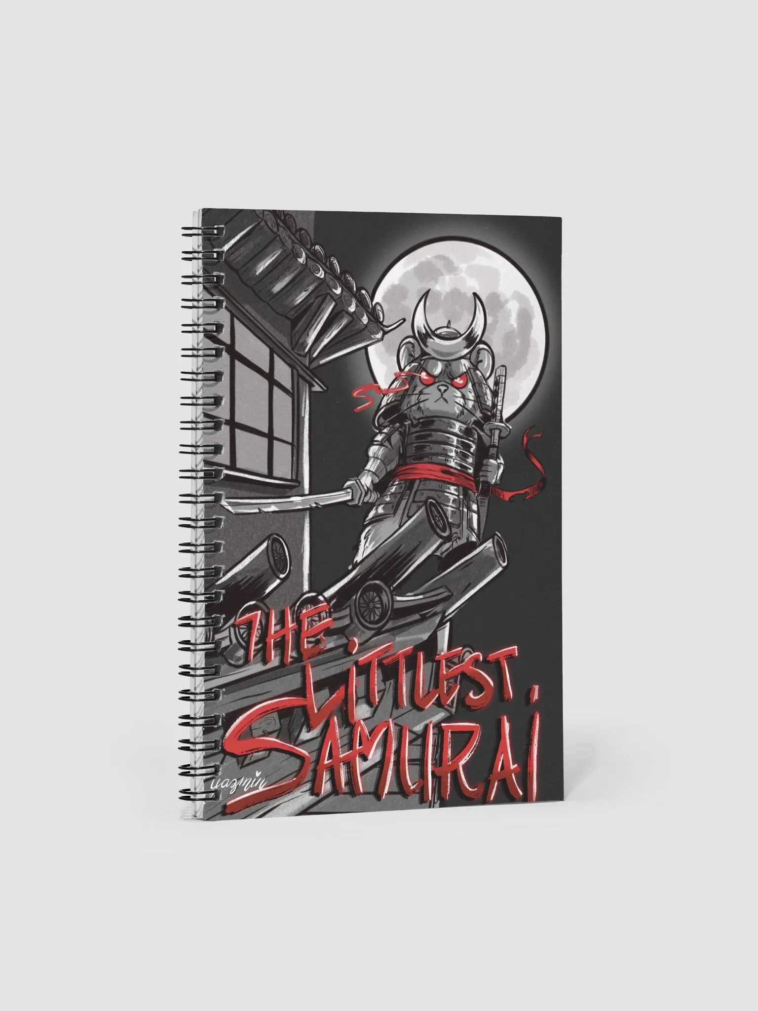 Hamster Samurai: Notebook Illustration product image (1)