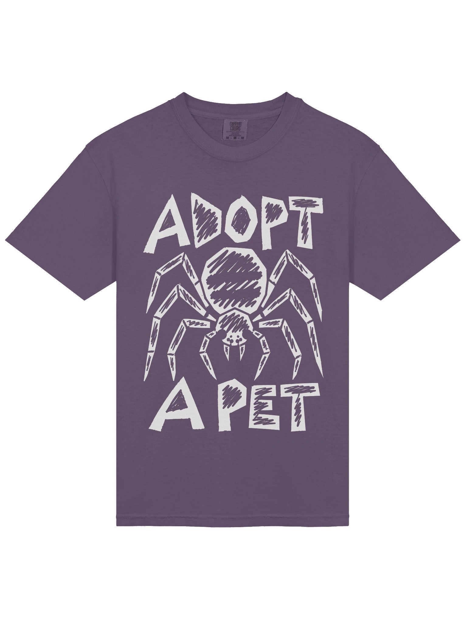 Adopt a Spider Heavyweight Vintage Graphic Tee product image (10)
