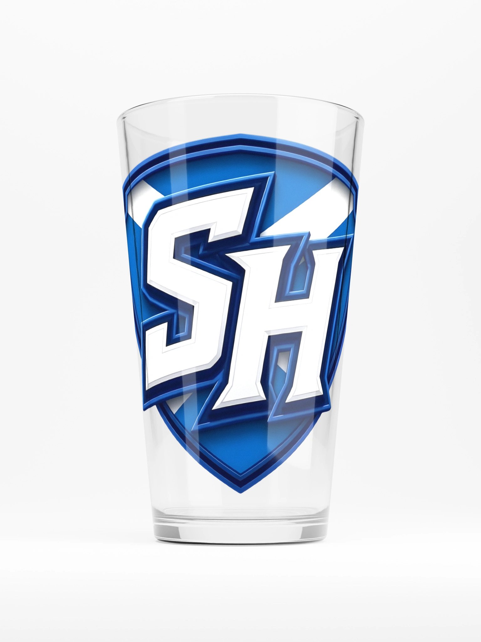 SH Logo Pint Glass product image (1)