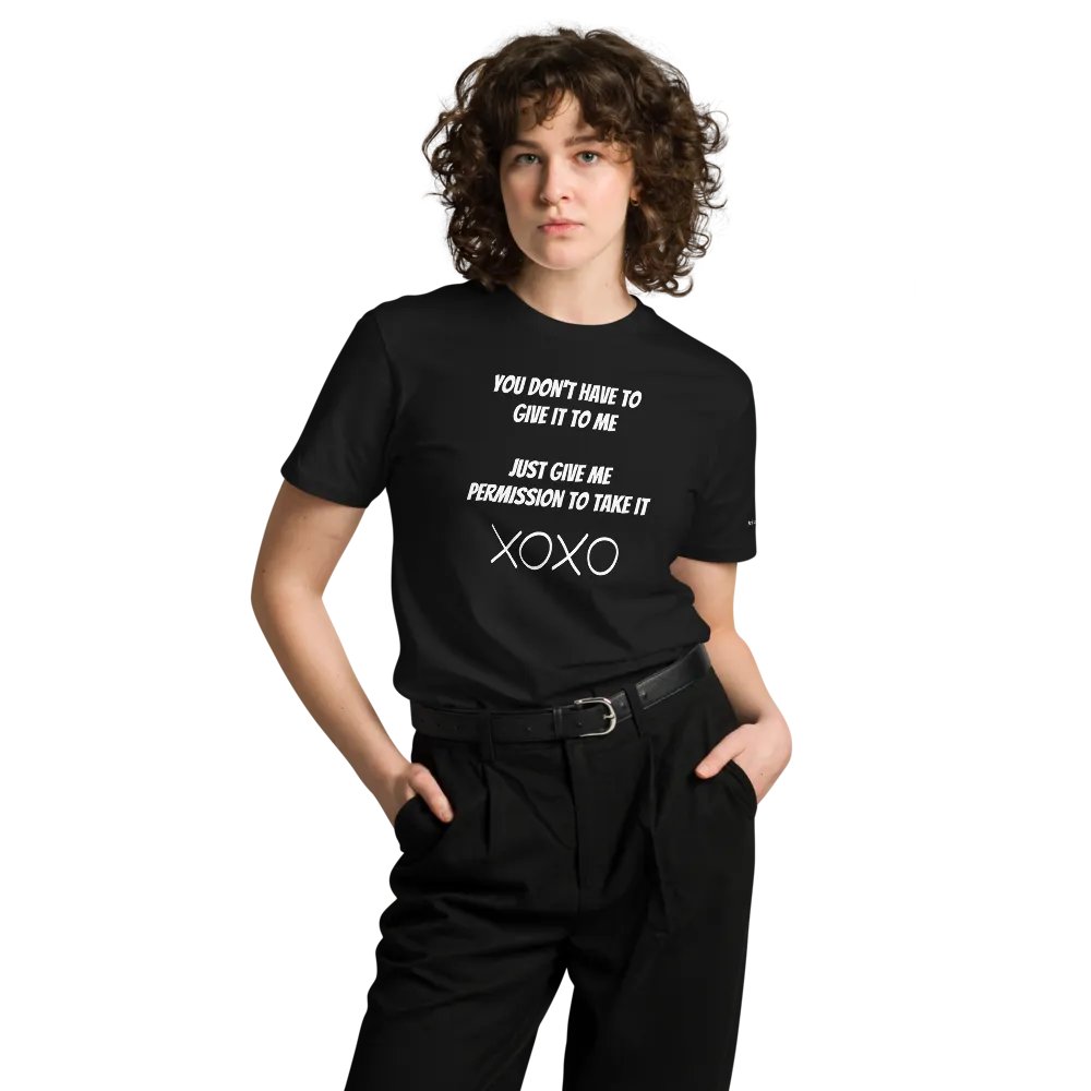 "Permission to Take It" Unisex T-Shirt | Sexy T-Shirt Designs product image (8)