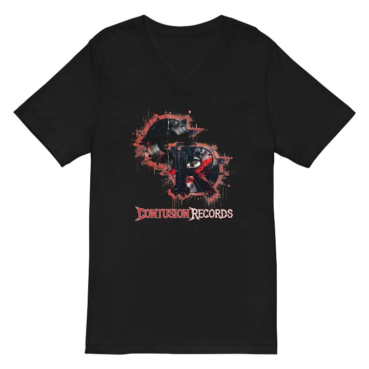 Grunge Vinyl CR V-Neck Tee product image (1)