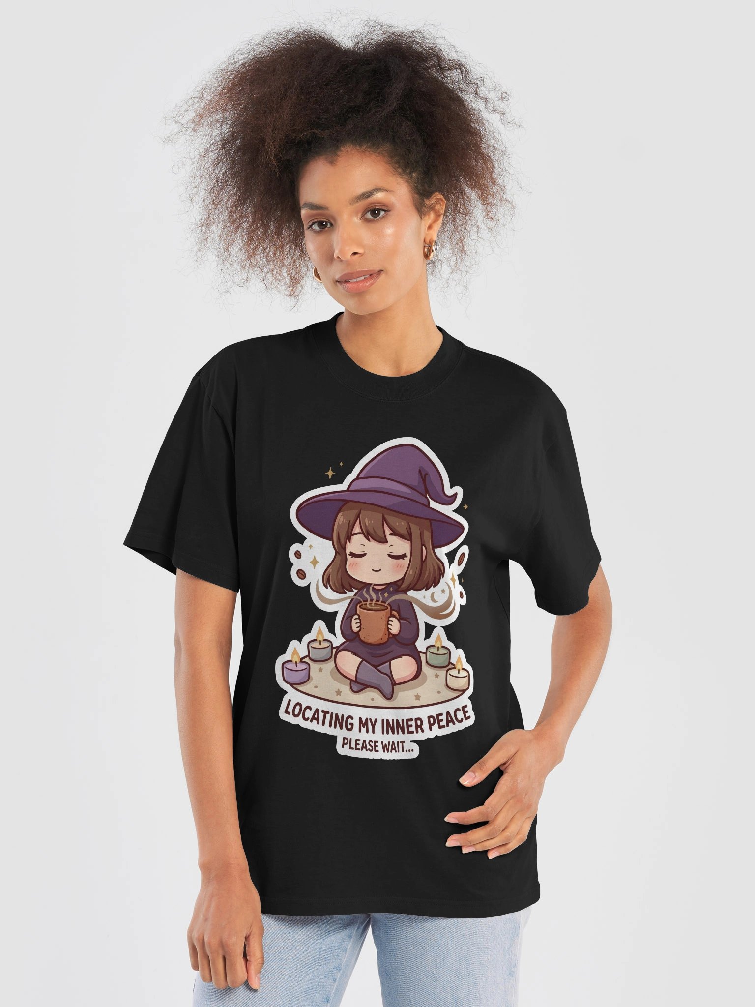 Locating my inner peace - Oversized T-Shirt product image (5)