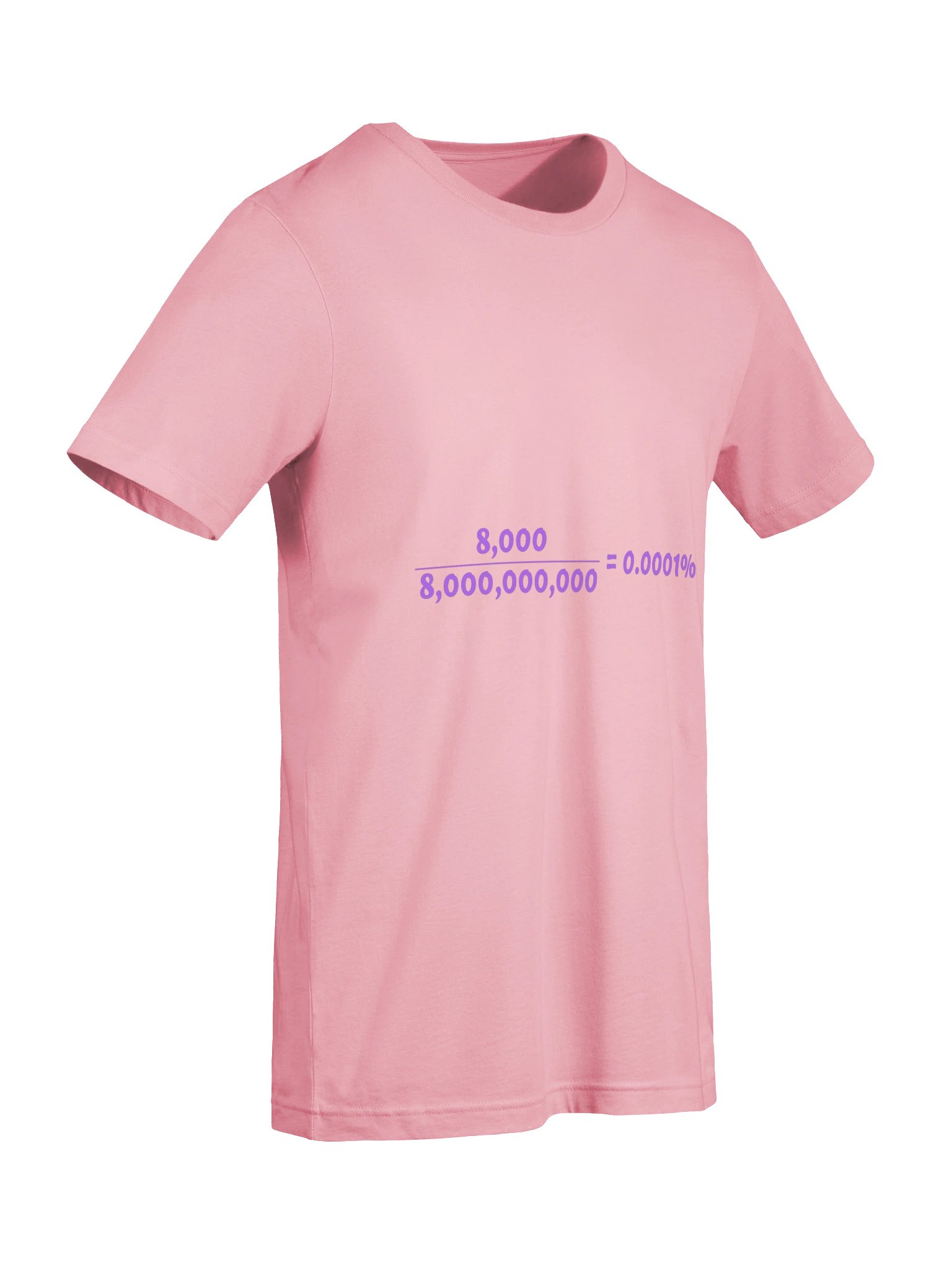 8 OVER 8 BILLION — Tee (Pink) product image (7)