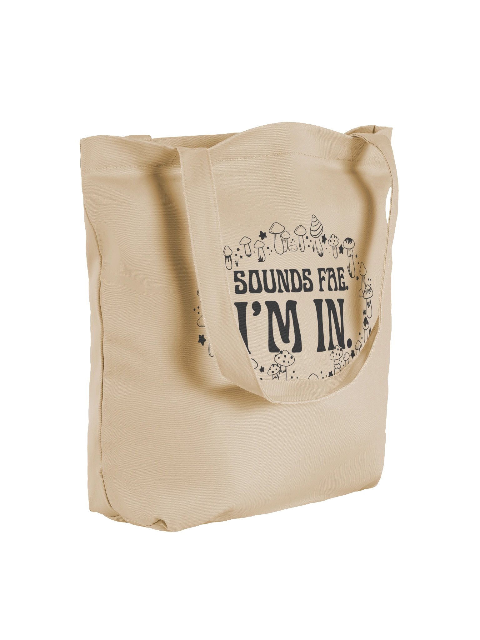 Sounds Fae Eco Cotton Tote Bag - Natural product image (4)