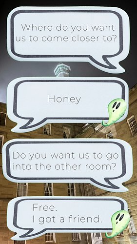 That trend where people turn texts into emo songs?
We tried it with ACTUAL ghost responses from a paranormal investigation at...