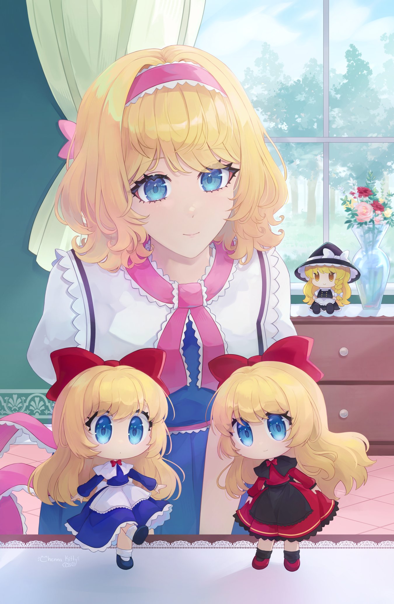 Alice Margatroid and Dolls - 11 x 17 Large Print product image (1)