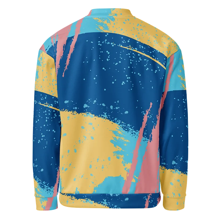 Abstract Splash Bomber Jacket product image (2)