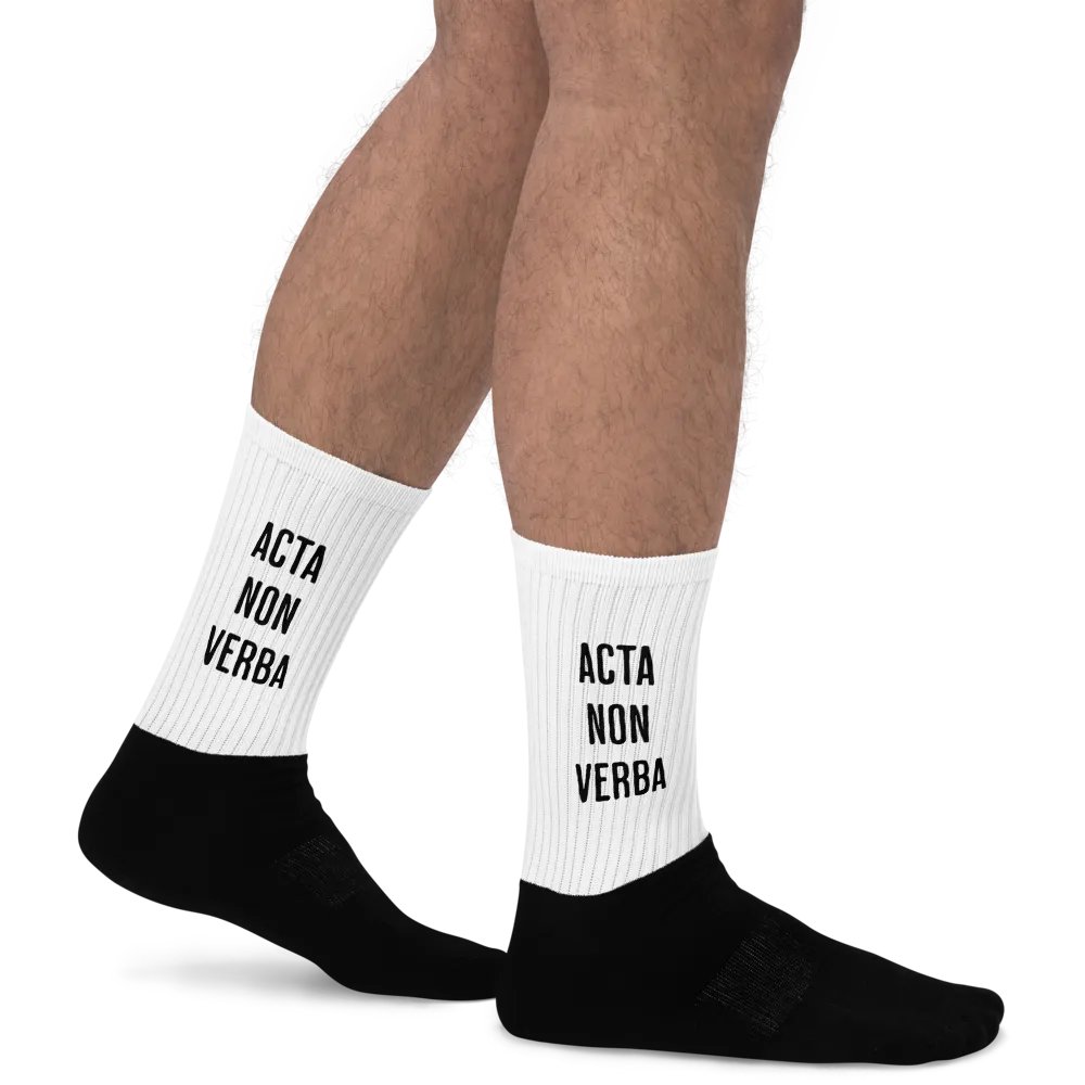 Acta Non Verba Socks product image (2)