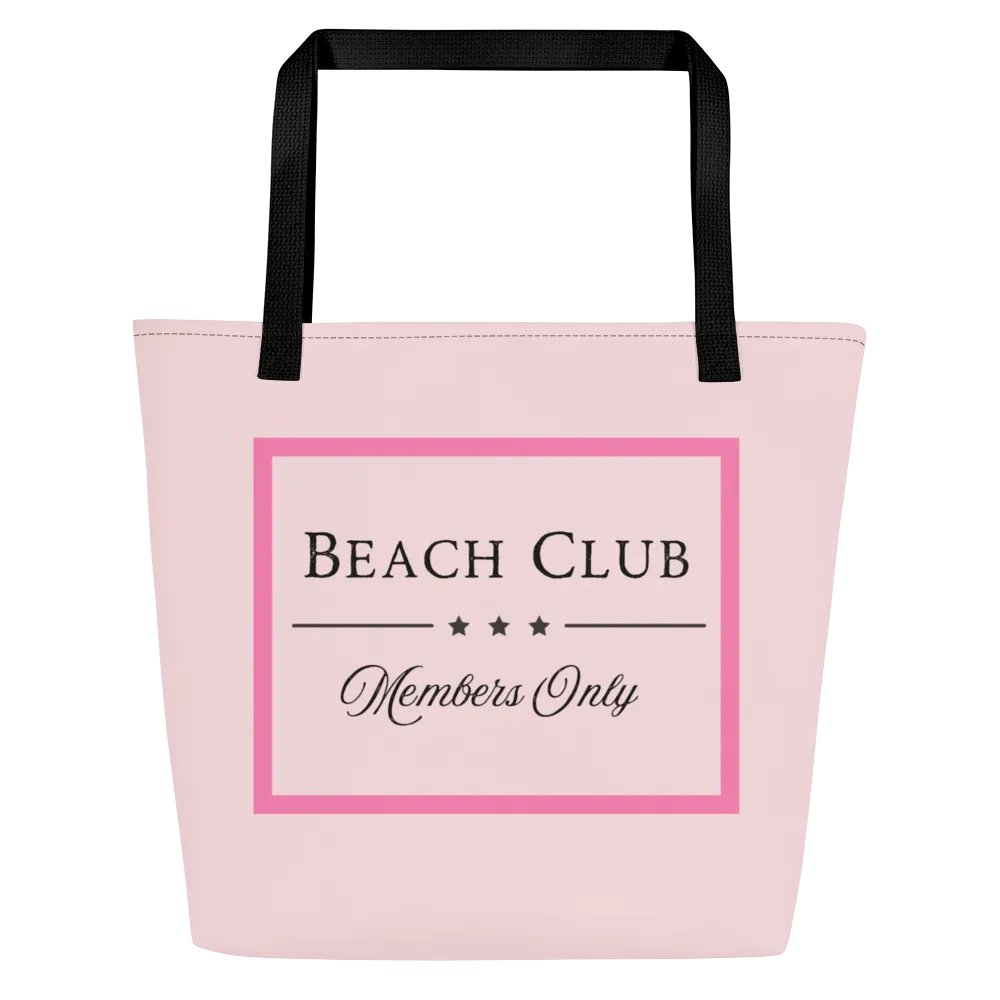 Exclusive Beach Club Tote Bag with Inside Pocket product image (3)