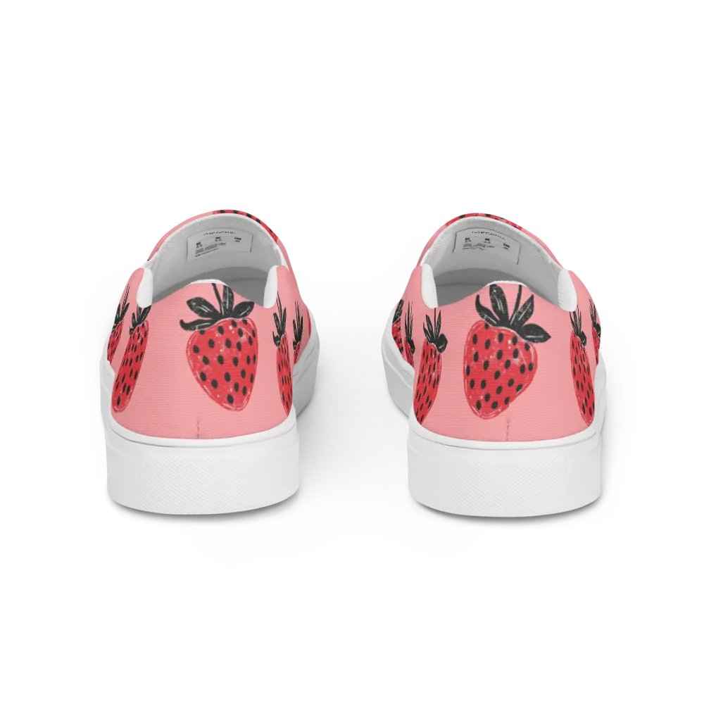 Strawberry Fields Slip-On Canvas Shoes product image (11)