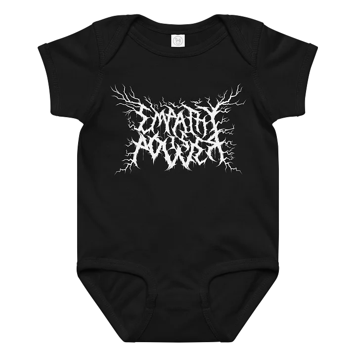DEATH METAL Empathy is Power Baby Bodysuit product image (1)