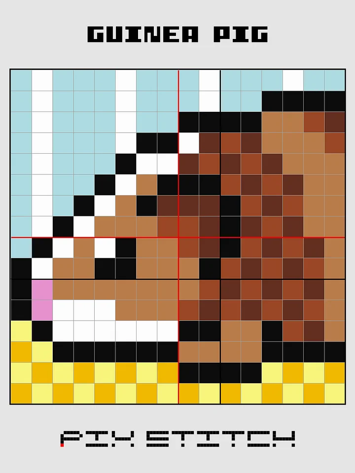Guinea Pig Pixel Art product image (2)
